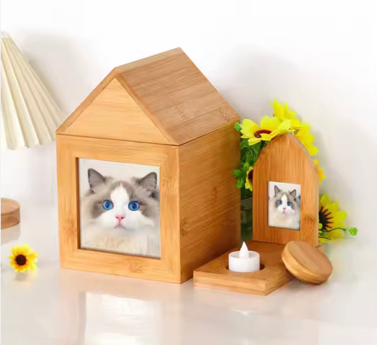pet urn for dog and cat